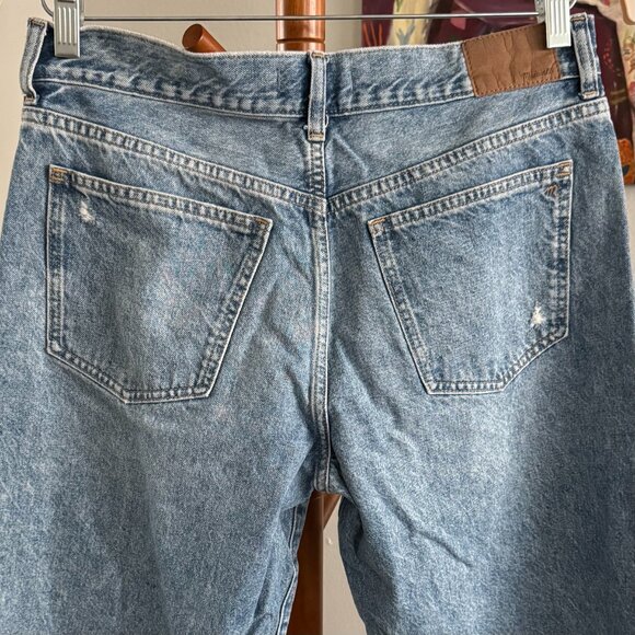 Madewell - Petite Low-Slung Straight Jeans in Olvera Wash - Picture 10 of 14